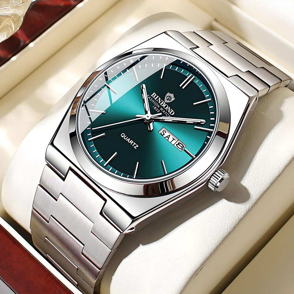 Rolex Watch Datejust - 빈본드 정품 남성용 시계, 고급 스테인리스
