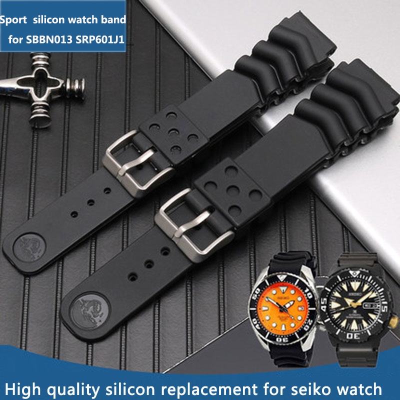 Seiko Watch 5 Sports - 세이코 워터 트렌드용 스포츠 실리콘 고무