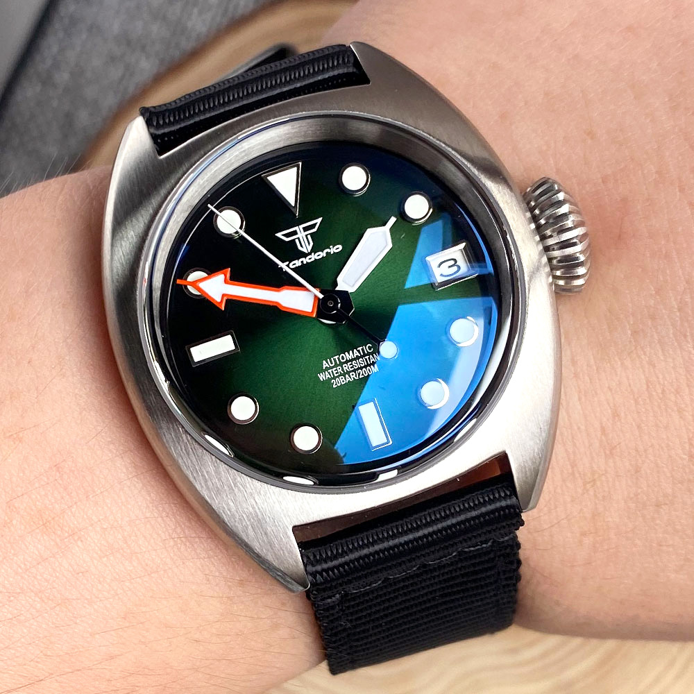 Seiko Watch 5 Sports - 36mm 밀리터리 다이버 기계식 시계 남자