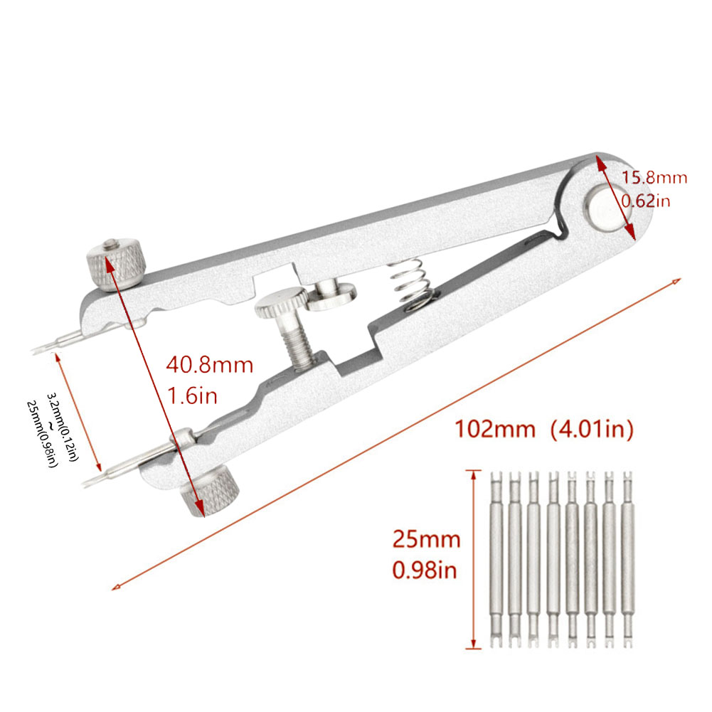 1Pc 시계 스프링 바 플라이어 도구 키트 시계 손목  - Spring Bar Tool Set 리뷰 및 가격