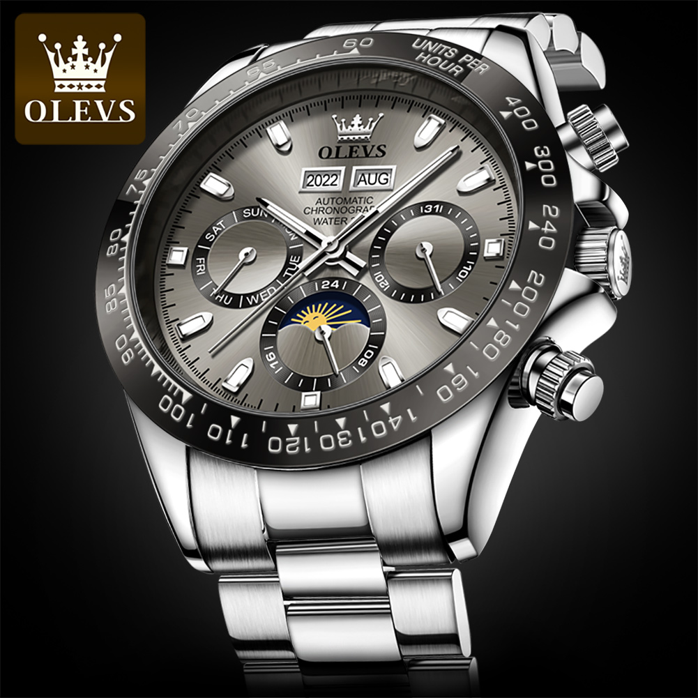 OLEVS 6654 럭셔리 남성용 시계 크로노 그래프  - Seiko Watch Presage 리뷰 및 가격