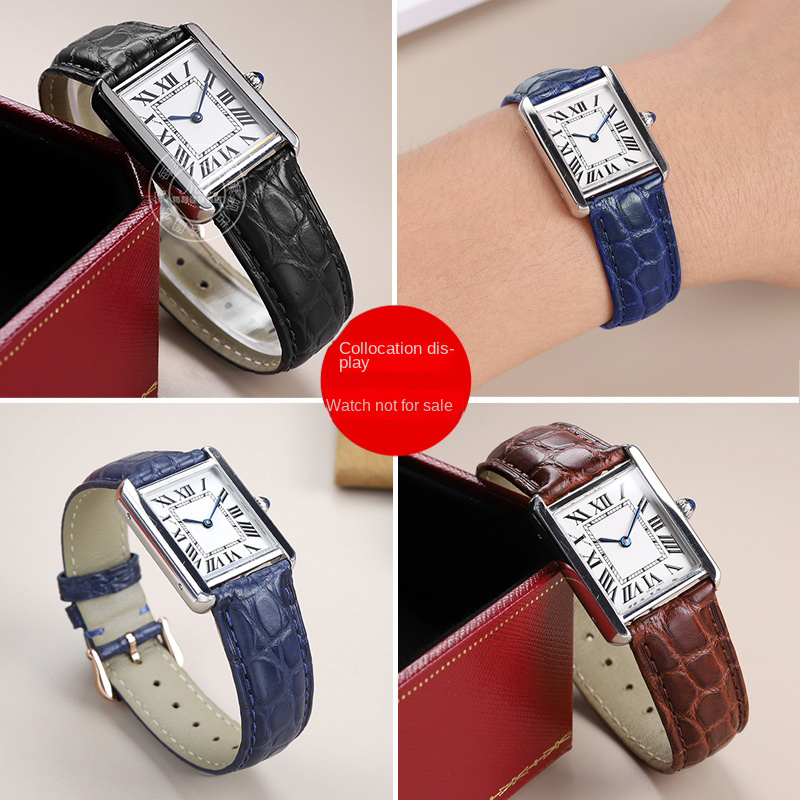 Cartier 악어 가죽 팔찌 정품 악어 스트랩, Ro - Cartier Watch Tank 리뷰 및 가격