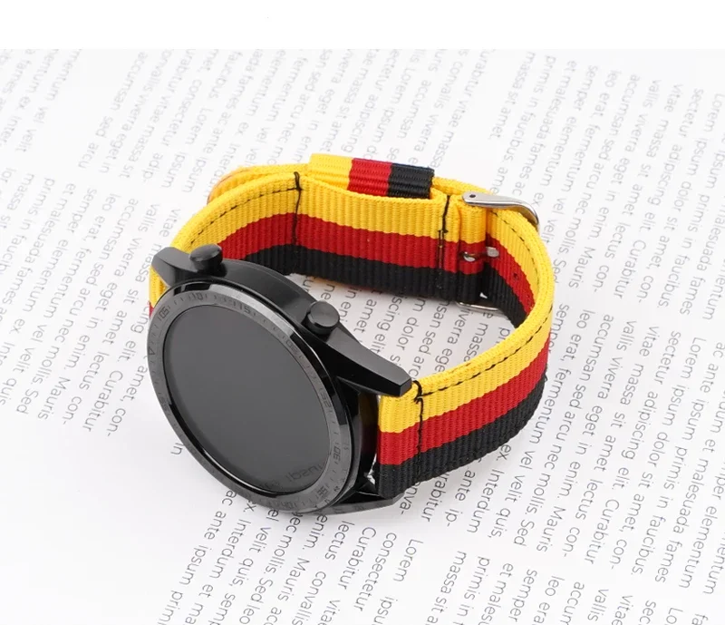 삼성 갤럭시 시계 6 4 5 프로 용 20mm 22mm - Nato Strap Nylon 리뷰 및 가격
