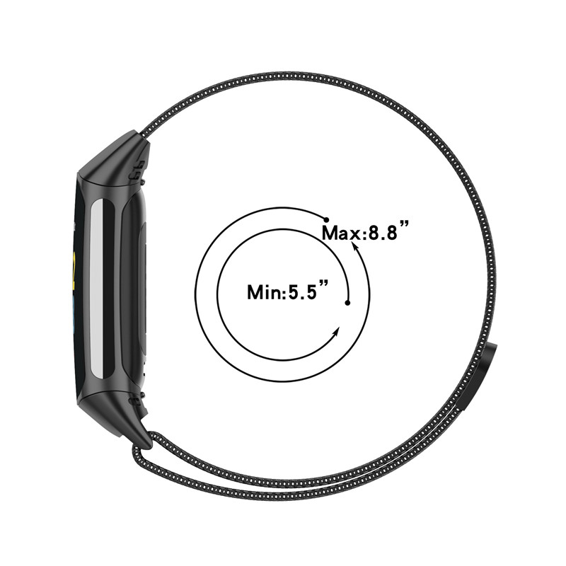 Fitbit Charge 5 6 용 금속 밴드 Fit  - Mesh Strap Metal 리뷰 및 가격