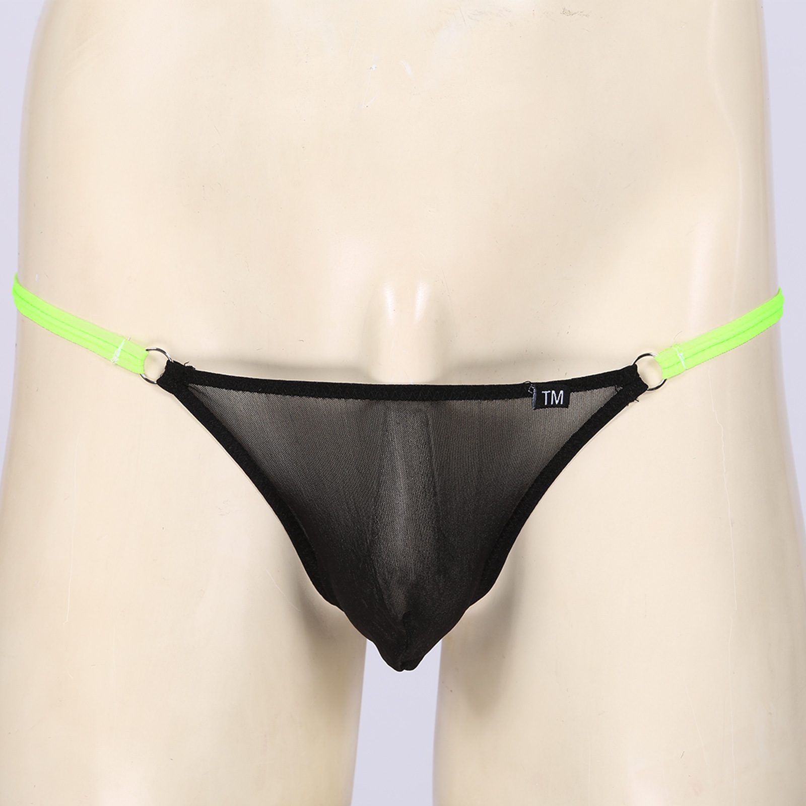 레드 스트랩 메쉬 남성 끈 팬티 메탈 링 얇은 허리밴드 - Mesh Strap Metal 리뷰 및 가격