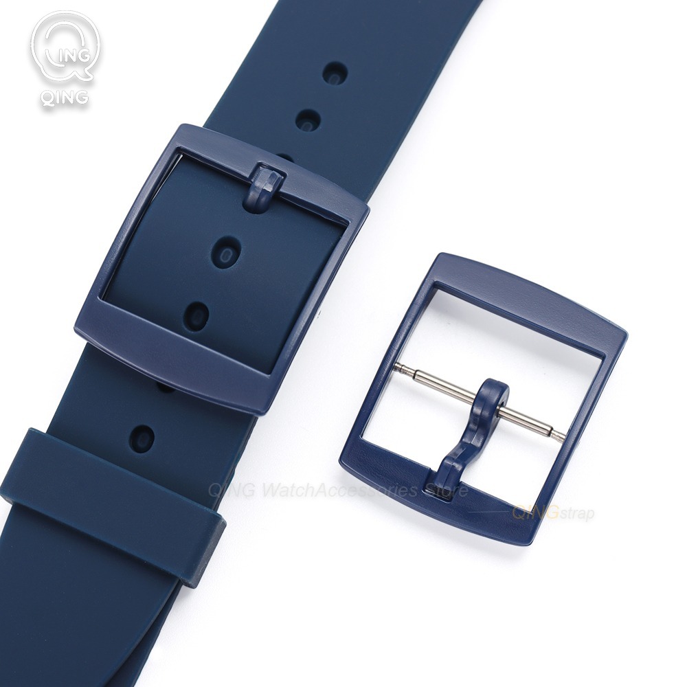 스와치 실리콘 스트랩용 16mm 19mm 20mm 컬러 - Silicone Band Women 리뷰 및 가격