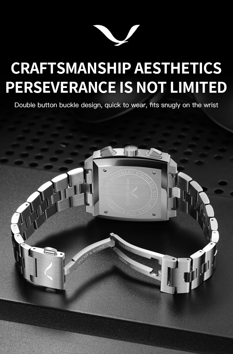 Specht&Sohne 새로운 도착 일본 VK64 크로 - Leather Watch Band Men 리뷰 및 가격